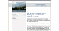 Desktop Screenshot of bhbosch-stiftung.de